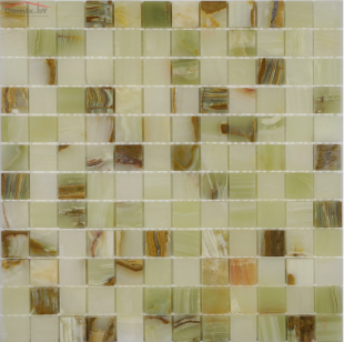 Мозаика Leedo Ceramica Pietrine Onice Jade Verde POL К-0130 (23х23) 7 мм